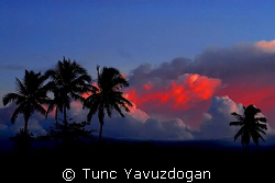 Sunset at Bunaken Marine Park. by Tunc Yavuzdogan 